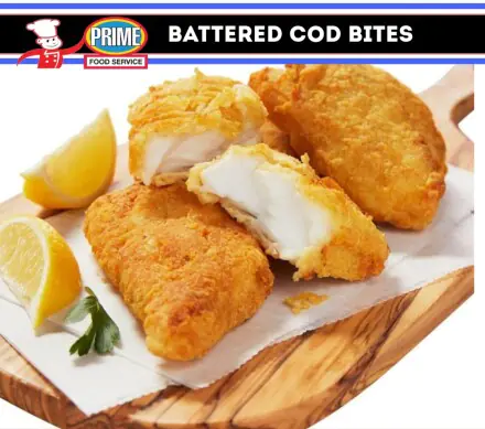 Battered Cod Bites ( 35g per piece)