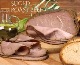 Roast Beef Topside Sliced