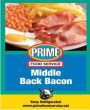 English Middle Cut Bacon