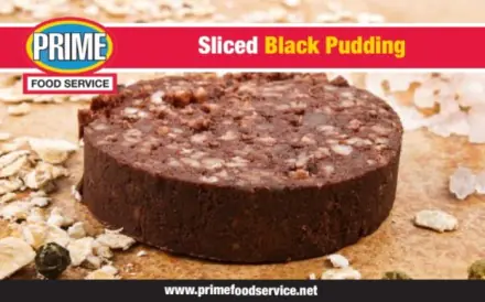 Yorkshire Black Pudding (with fat)