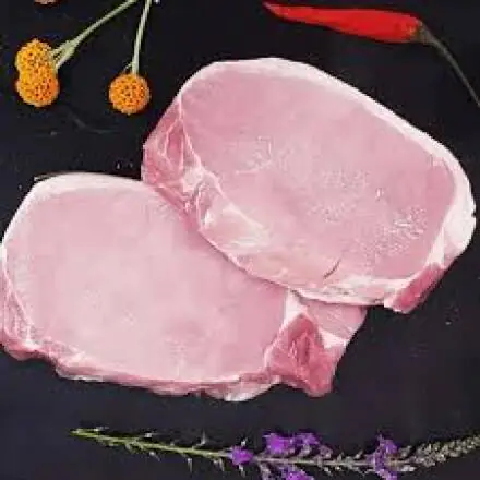 Pork loin steak